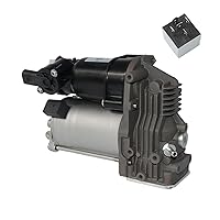 AP03 Air Suspension Compressor Pump+ Relay Compatible with BMW 5 Series E61 Estate 2004-2010 520i 525d 535d 530i 37206792855 37106793778