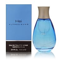 Alfred Sung HEI Cologne For Men, Eau De Toilette Spray Vaporisation for Day or Night, 3.4 oz