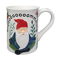 Enesco Our Name is Mud Keep Calm Gnome Matter What Sculpted Coffee Mug, 16 Ounce, Multicolor