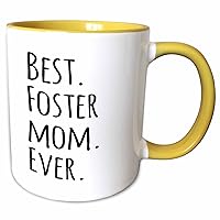 3dRose Best Foster Mom Ever - Foster family gifts - Good for Mothers day -... - Mugs (mug_151525_8)