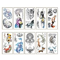 Women Temporary Tattoo Stickers Clavicle Stickers Anti-Sweat Waterproof Environmental Protection Fake Tattoos