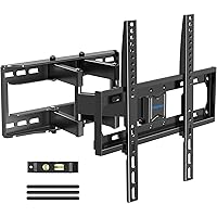 MOUNTUP UL Listed TV Wall Mount, Full Motion TV Wall Mount for Most 26-65 Inch Flat/Curved TV Fit 16