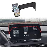 Car Phone Mount Compatible with Mitsubishi Outlander 2022-2024 Central Control Navigation Screen Phone Holder Phone Mount Mount with Self-Adhesive Base Accessories (Style B)