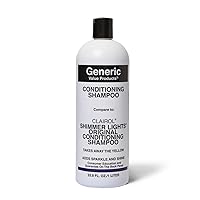 Conditioning Purple Shampoo, Tones Down Brassiness, Brightens and Refreshes Faded Highlights, Removes Yellow Tones, 33.8 Oz
