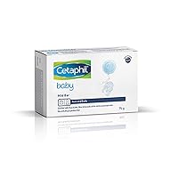 Cetaphil Baby Mild Soap Bar, Enriched with Natural Ingredients, Paraben free, Hypoallergenic, 2.64 Ounce
