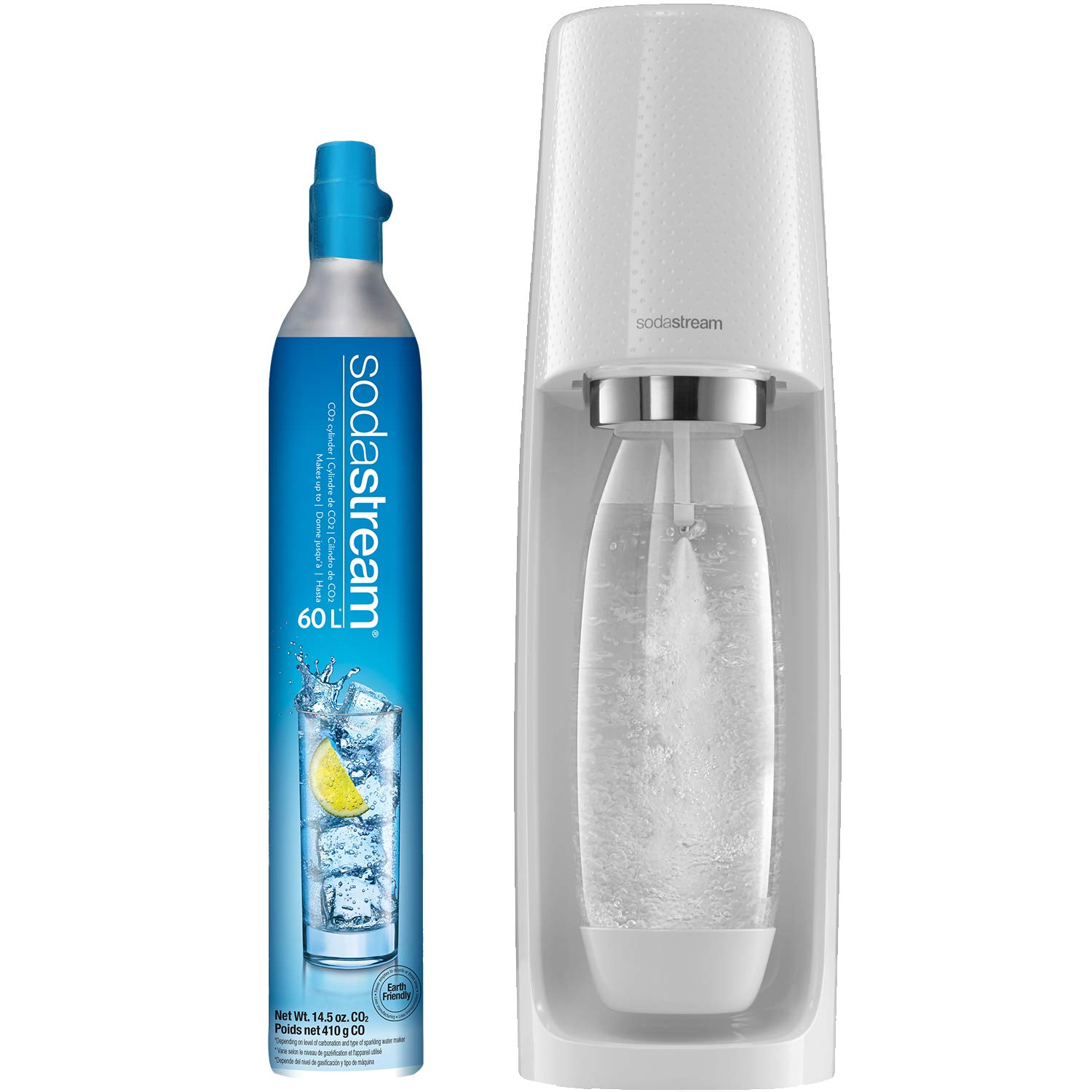 Mua SodaStream Fizzi Sparkling Water Maker (White) with CO2 and BPA free  Bottle trên Amazon Mỹ chính hãng 2023 | Giaonhan247