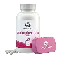 Centrophenoxine 300 mg - 120 Vegetarian Capsules | Supplement Made in USA | Cognitive Enhancer Nootropic | Promotes Healthy Aging & Brain Function | Supports Memory & Focus | 300mg Pure Powder Pills