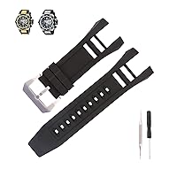 Rubber 32.5mm Watch Bands Replacement Fit for Invicta Subaqua Noma IV 1155 6583 11503 11810 16141 Silicone Strap Wirstband for Men and Women Waterproof Bracelet Watch accessories