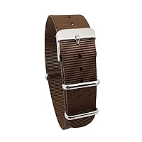 HNS Watch Straps -Choice of Color & Width (18mm,20mm, 22mm,24mm) - Ballistic Nylon Watch Straps