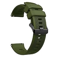 Wrist Straps for Polar Vantage M/M2 Smart Watch Band for Polar Grit X Pro Watchband Silicone 18 20 22mm Bracelet (Color : Beige, Size : 18mm)
