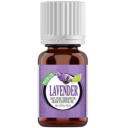 Healing Solutions 10ml Oils - Lavender Essential Oil - 0.33 Fluid Ounces