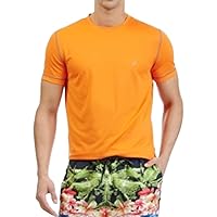 Nautica Men's Performance Tech T-Shirt (XXL, Flame Red)