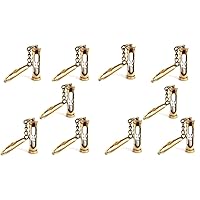 D.S International Antique Nautical Brass Sand Timer Hourglass Keychain Handmade Brass Sand Timer Key-chain. The keychain is perfect for Gifting (Set of 100 PCS).