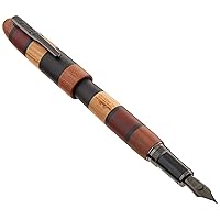 All American Quad Wood Limited Edition 898 Fountain Pen - M