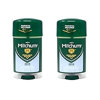 Mitchum Deodorant Mens Gel Unscented 2.25oz (2 Pack)