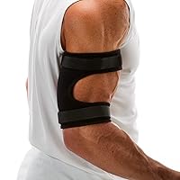 Cho-Pat Bicep/Tricep Cuff, Compression Brace for Bicep/Tricep Tendonitis, Weight Lifting Strains, and Inflammation, Large, Made in the USA