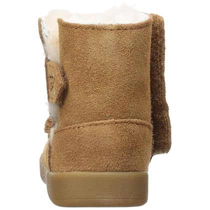 UGG unisex baby Keelan Ankle Boot, Chestnut, 2-3 Infant US