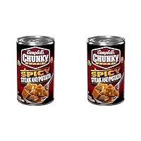 Campbell's Chunky Soup, Spicy Steak and Potato Soup, 18.8 oz Can (Pack of 2)