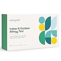 Indoor & Outdoor Allergy Test - at Home - CLIA-Certified Adult Test - Personalized, Accurate Blood Analysis (40 Common Allergens)