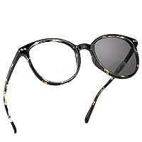 LifeArt Bifocal Reading Glasses with Oval Lenses, Blue Light Blocking Glasses for Women/Men