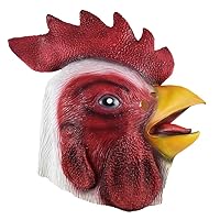 Adult Latex Chicken Animal Cosplay Costume Mask
