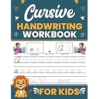Cursive Handwriting Practice Workbook For Kids