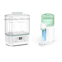 Momcozy Bottle Sterilizer and Dryer & Momcozy Instant Water Warmer, 2-11oz Options