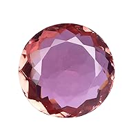 GEMHUB 90.00 Ct. Hue Color Change Alexandrite Round Cut Loose Gemstone for Multi Purpose BQ-191
