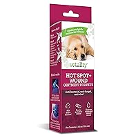 Hot Spot and Wound Ointment for Pets, Itch Relief for Dog Sores and Irritations, 2.5 oz