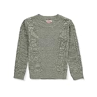 Pink Angel Girls' Cable Knit Sweater