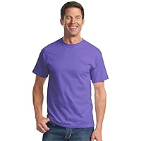 Port & Company Cotton Short-Sleeve T-Shirt (PC61) Available in 52 Colors X-La. Violet