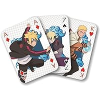 Naruto/Boruto - 52 Playing Cards - Poker Card Game Deck Playing Cards - Original & Licensed