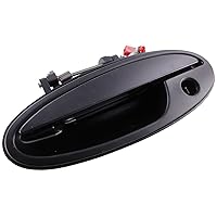 Dorman 79101 Front Driver Side Exterior Door Handle Compatible with Select Buick / Oldsmobile Models, Smooth Black