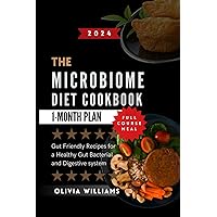 The Microbiome Diet Cookbook: Gut Friendly Recipes for a Healthy Gut Bacterial and Digestive system