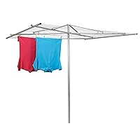 Parallel Clothesline Outdoor Dryer, 30 Lines with 210 Feet of Drying Space, No-Rust Steel
