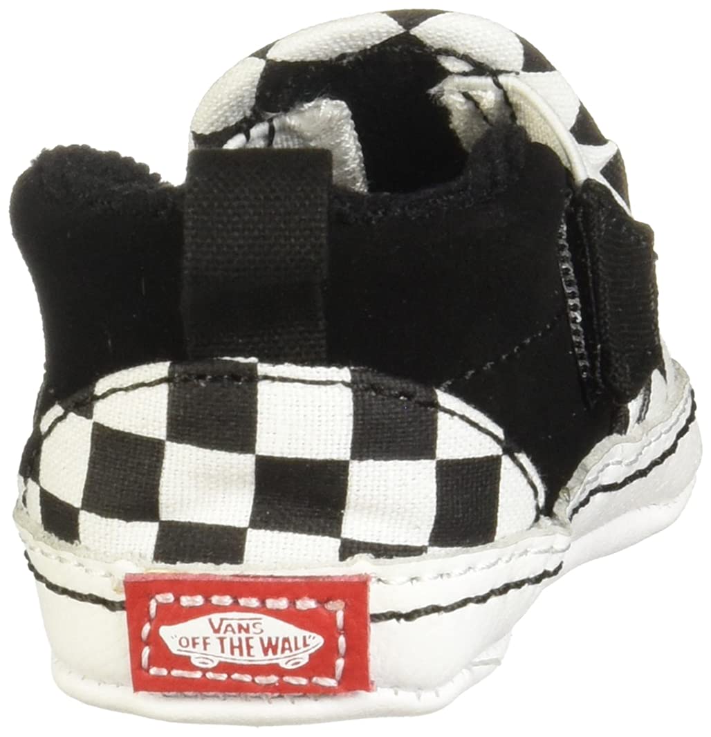 Vans Infant/Toddler Race Flame Slip on V Crib Kids Baby Shoe