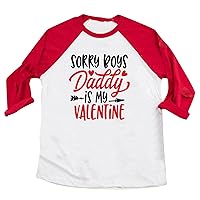 Baby Girl Tie Top Kids Baby Valentine's Day T Shirt Toddler Girls Boys Letter Heart Print Blouse Valentine