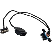 B&B Electronic DB15 Male to J1962 OBDII Y-Cable LDVYCBL LDVDSV2S Y-Cable