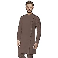 African Traditional Clothes for Men Plus Size Shirt Pant 2 Piece Set Tribal Outfits Muslim Clothing