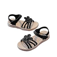 Sand N Sun Flip Flops Toddler Kids Infant Girls Soild Flower Princress Shoes Soft Slides for Toddler Girls