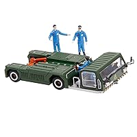 Aircraft Tractor Alloy Truck Model Tractor Model, 1/87 Alloy Truck Model for Decoration