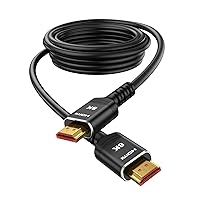Highwings HDMI Cables 25FT Long, 8K Ultra High Speed HDMI 2.1 Cable [in-Wall CL3 Rated, 48Gbps] 8K@60 4K@120Hz/144Hz, HDMI Cord eARC HDCP 2.2&2.3, Compatible for Xbox/HDTV/PS5/RTX 3080 3090 and More