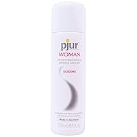 pjur Woman Silicone Based Personal Lubricant Specially Formulated for Women Female Skin Formula | 8.5 fl oz/250 ml