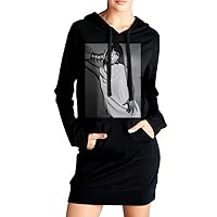 Women's Cher's Most Glamorous Photos Sweatshirt Dress Hoodie Black