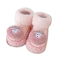 Infant Toddle Footwear Winter Toddler Shoes Soft Bottom Indoor Non Slip Warm Floor Animal Socks Shoes for Boys Size 4