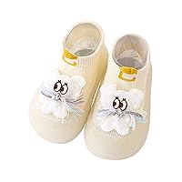 Baby Shoes Boys Girls Breathable Walking Socks Indoor/Outdoor Lightweight Baby Walking Sock Shoes Baby Slip on Shoes