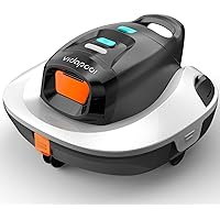 Orca Cordless Robotic Pool Vacuum Cleaner,Portable Auto Swimming Pool Cleaning with LED Indicator,Self-Parking Technology Ideal for Above Ground Pools up to 861 Sq.Ft Lasts 90 Mins