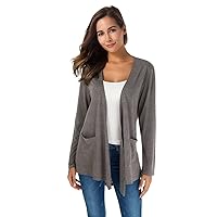 TownCat Cardigans for Women Loose Casual Long Sleeved Open Front Breathable Cardigans with Pockets