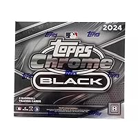 2024 Topps Chrome Black Baseball Factory Sealed Hobby Box