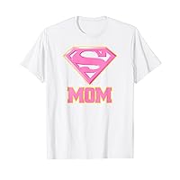 Superman Super Mom Pink T-Shirt